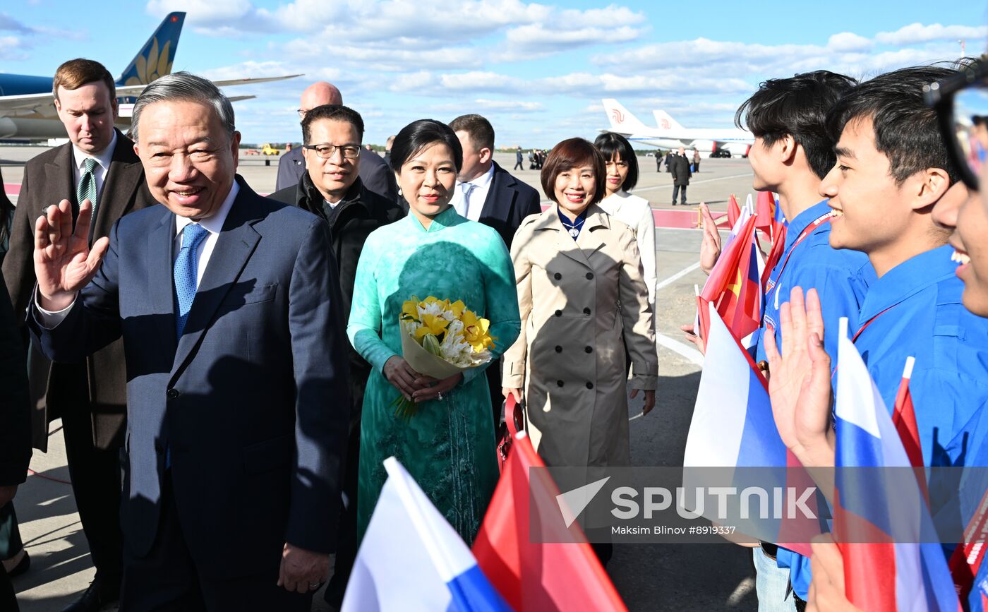 Secretary General of the Communist Party of Vietnam To Lam's official visit to Russia