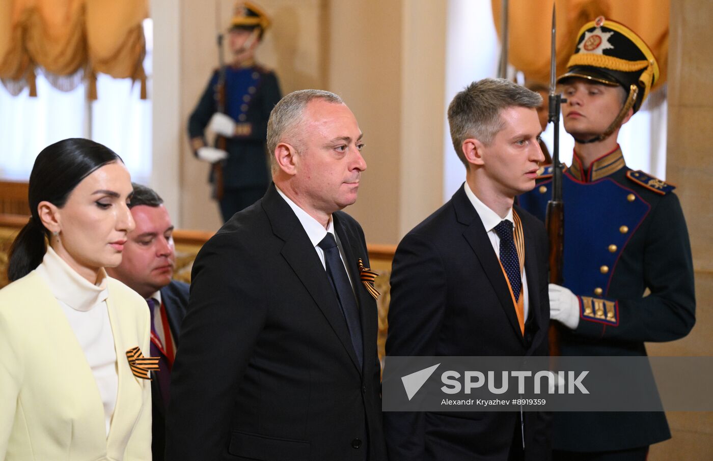 Heads of foreign delegations arrive in Kremlin for gala concert