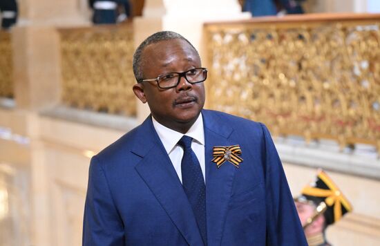 President of Guinea-Bissau Umaro Sissoco Embalo arrives in the Kremlin for a gala concert held for heads of foreign delegations invited to the celebrations of the 80th anniversary of Victory in the Great Patriotic War. Location: Russia, Moscow. Author: Alexandr Kryazhev/Sputnik. Heads of foreign delegations arrive in Kremlin for gala concert
