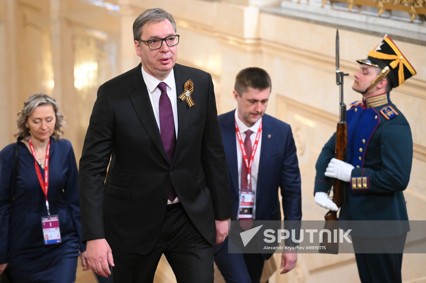 Heads of foreign delegations arrive in Kremlin for gala concert