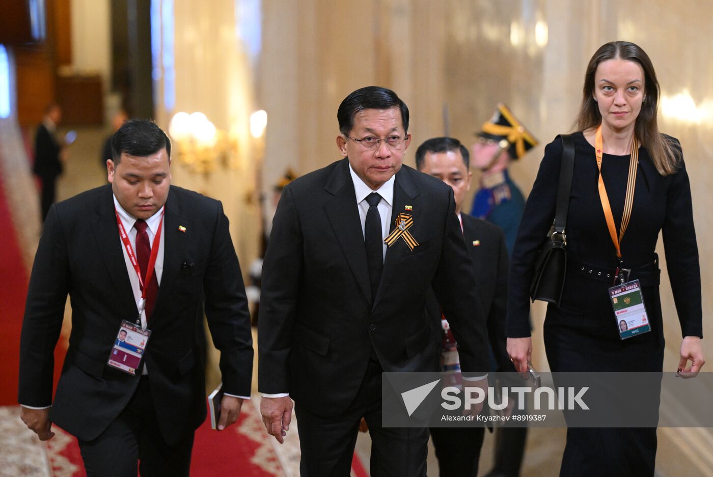 Heads of foreign delegations arrive in Kremlin for gala concert