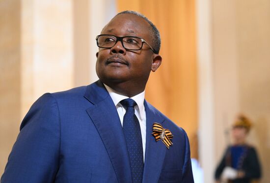 President of Guinea-Bissau Umaro Sissoco Embalo arrives in the Kremlin for a gala concert held for heads of foreign delegations invited to the celebrations of the 80th anniversary of Victory in the Great Patriotic War. Location: Russia, Moscow. Author: Alexandr Kryazhev/Sputnik. Heads of foreign delegations arrive in Kremlin for gala concert