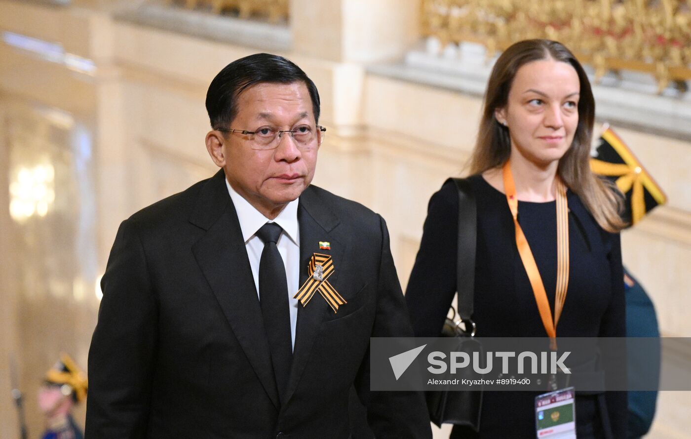 Heads of foreign delegations arrive in Kremlin for gala concert