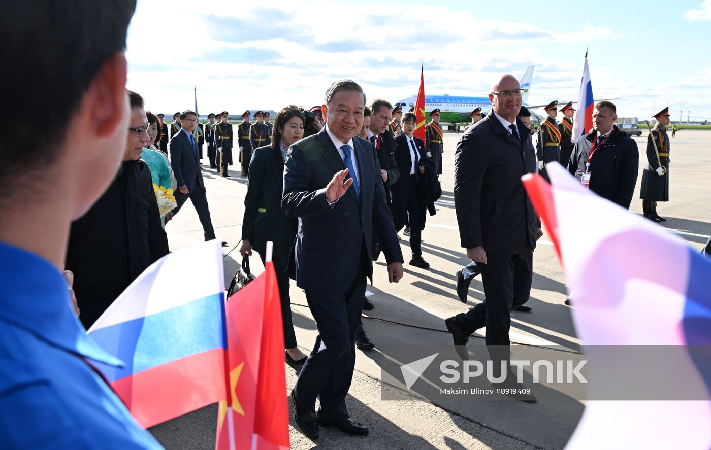 Secretary General of the Communist Party of Vietnam To Lam's official visit to Russia