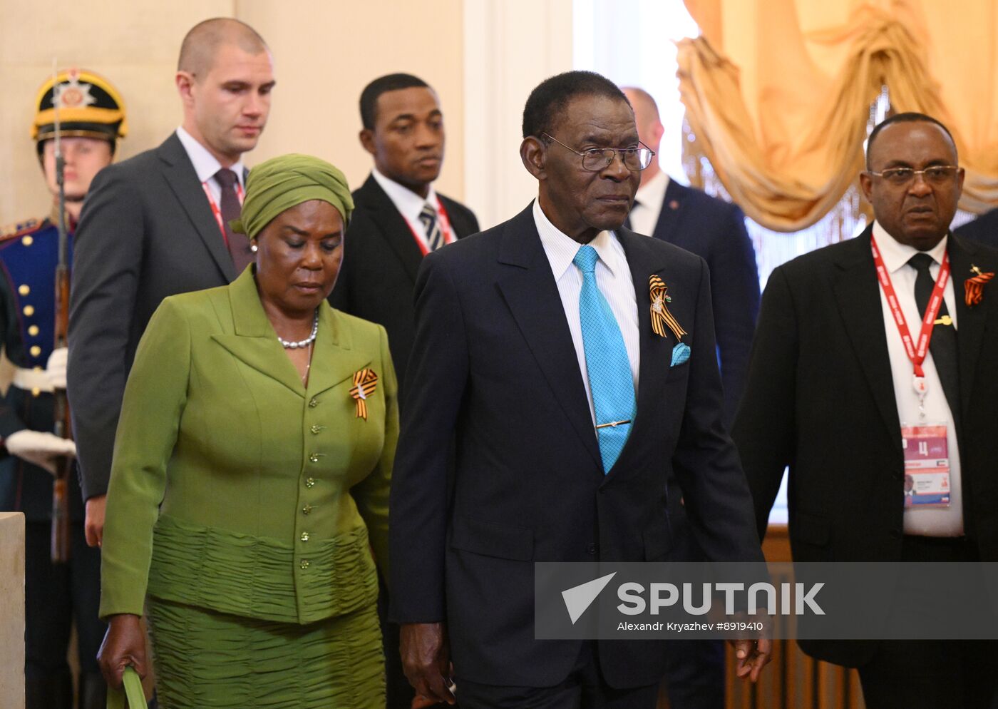 Heads of foreign delegations arrive in Kremlin for gala concert