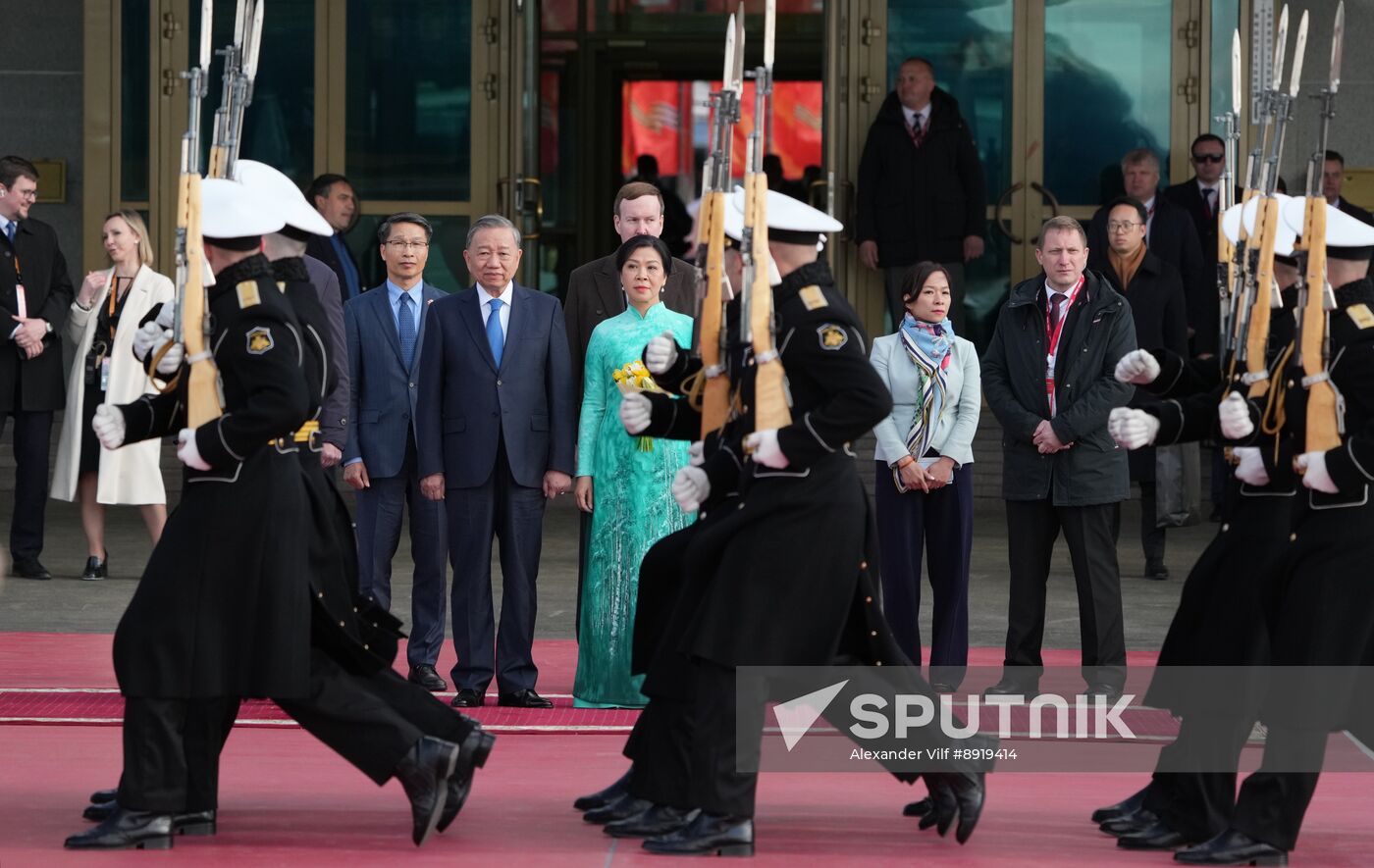 Secretary General of the Communist Party of Vietnam To Lam's official visit to Russia