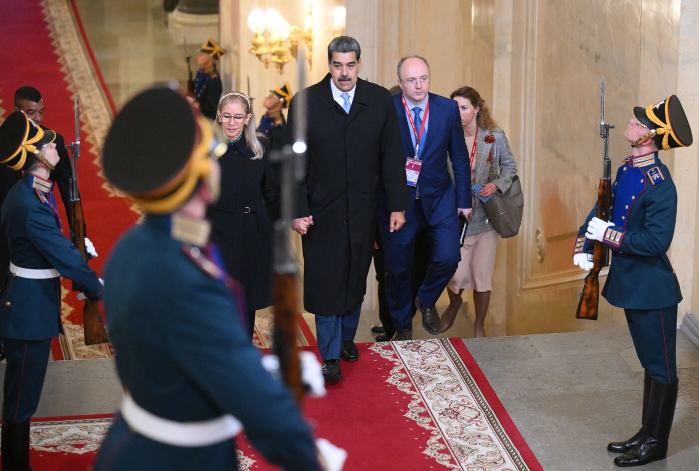 Heads of foreign delegations arrive in Kremlin for gala concert
