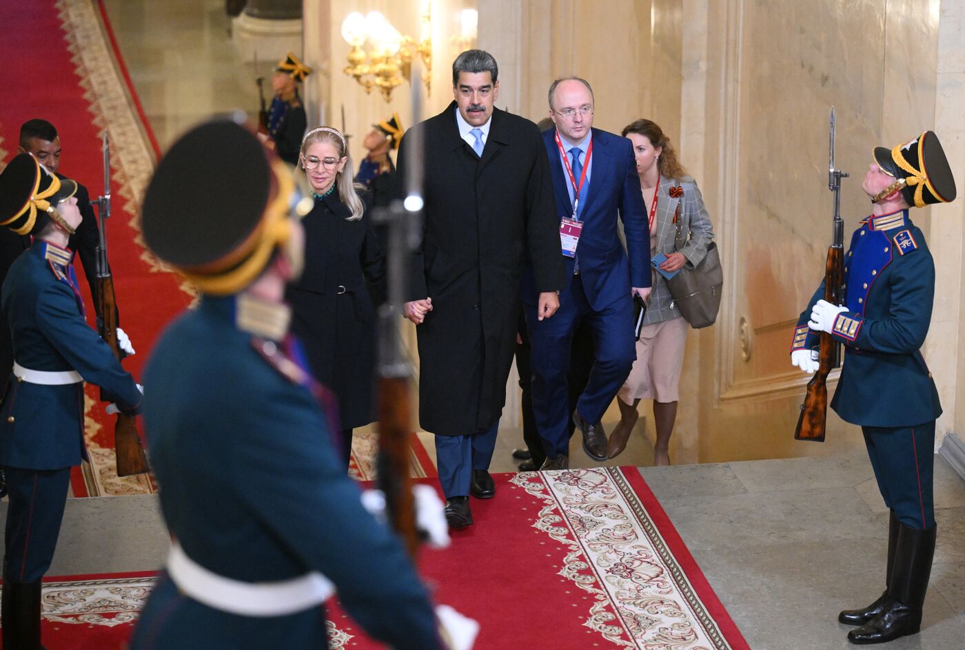 Heads of foreign delegations arrive in Kremlin for gala concert