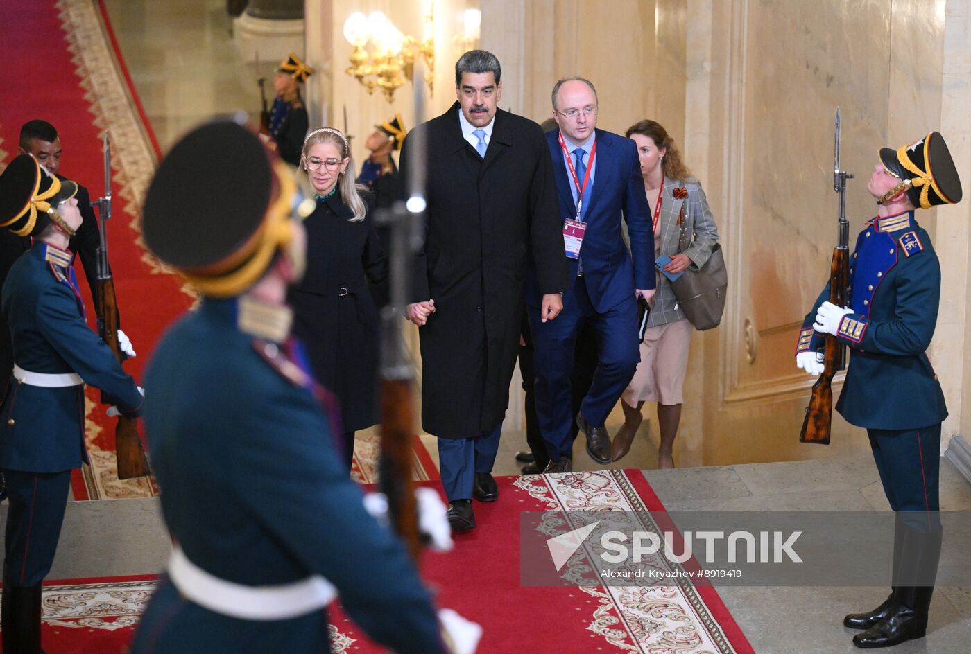 Heads of foreign delegations arrive in Kremlin for gala concert