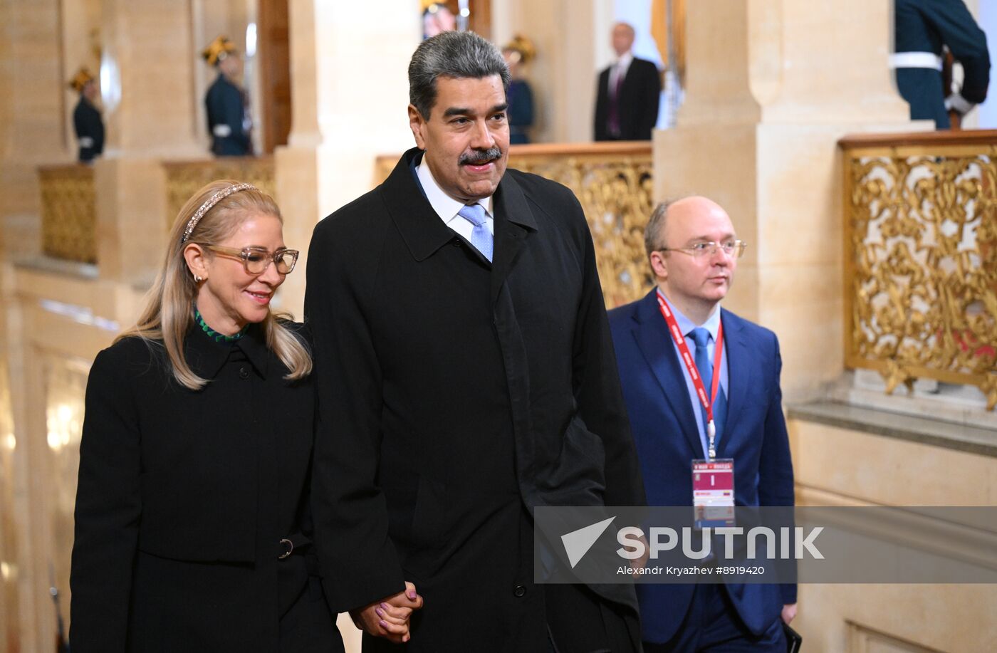 Heads of foreign delegations arrive in Kremlin for gala concert