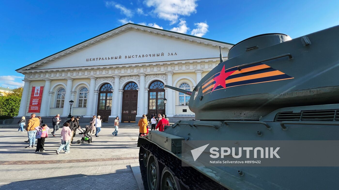 International Press Center covering 80th Anniversary of Victory in Great Patriotic War