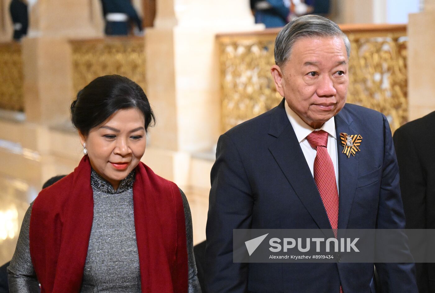 Heads of foreign delegations arrive in Kremlin for gala concert