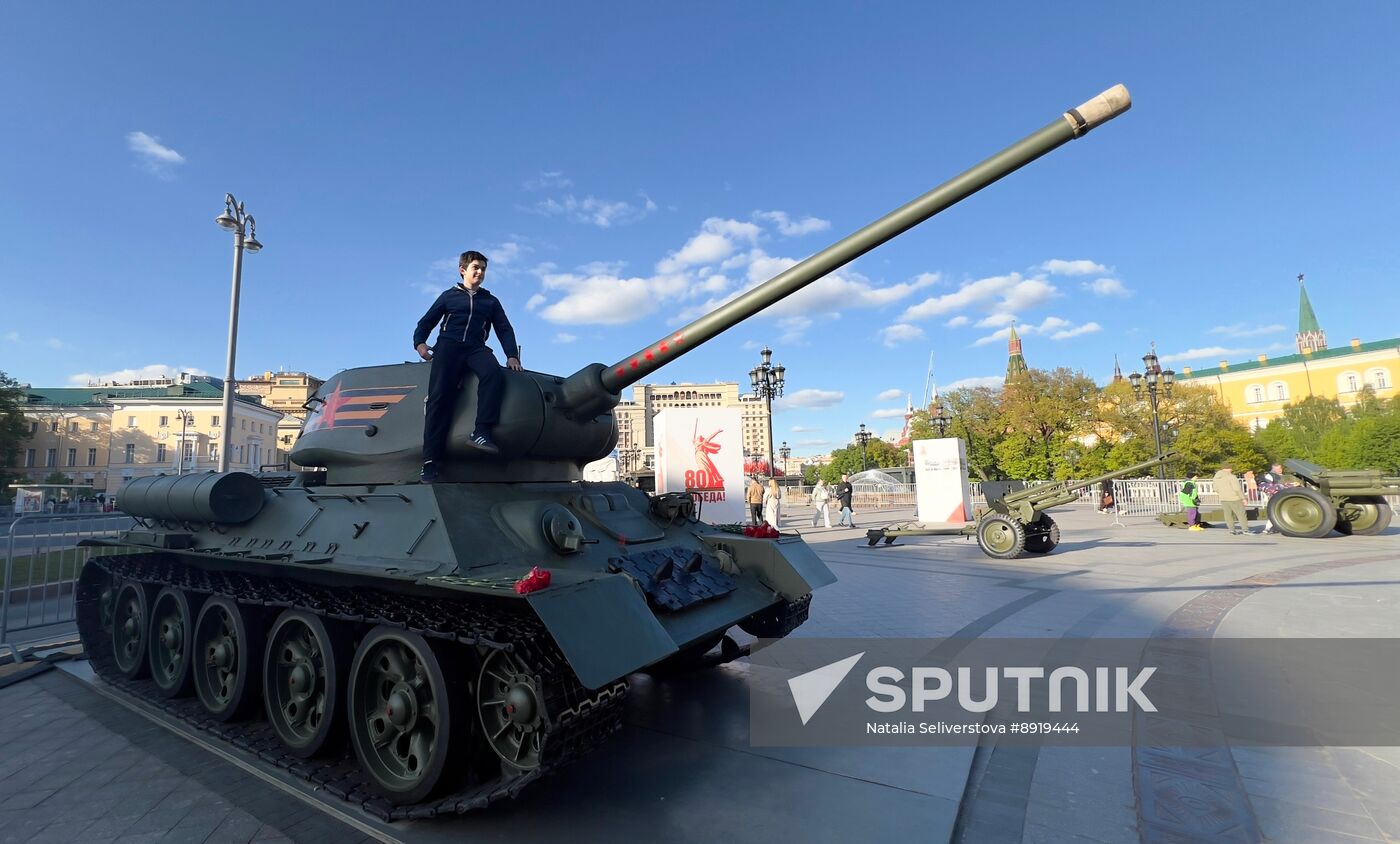 International Press Center covering 80th Anniversary of Victory in Great Patriotic War