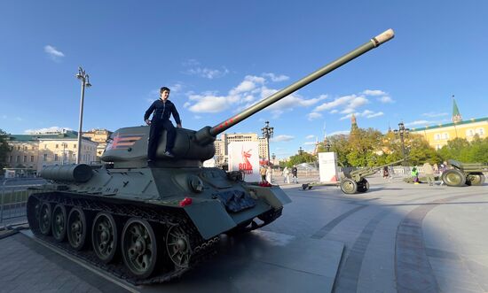 International Press Center covering 80th Anniversary of Victory in Great Patriotic War