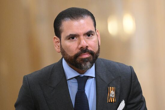 Special Representative of Co-Presidents of Nicaragua for Cooperation with Russia Laureano Ortega Murillo arrives in the Kremlin for a gala concert held for heads of foreign delegations invited to the celebrations of the 80th anniversary of Victory in the Great Patriotic War. Location: Russia, Moscow. Author: Alexandr Kryazhev/Sputnik. Heads of foreign delegations arrive in Kremlin for gala concert