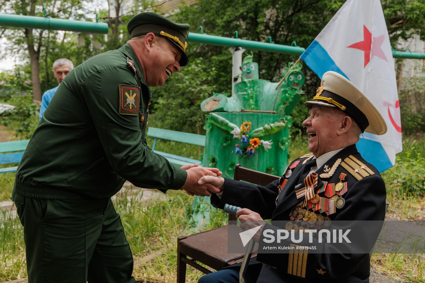 Moldova Transnistria WWII Veterans Congratulations