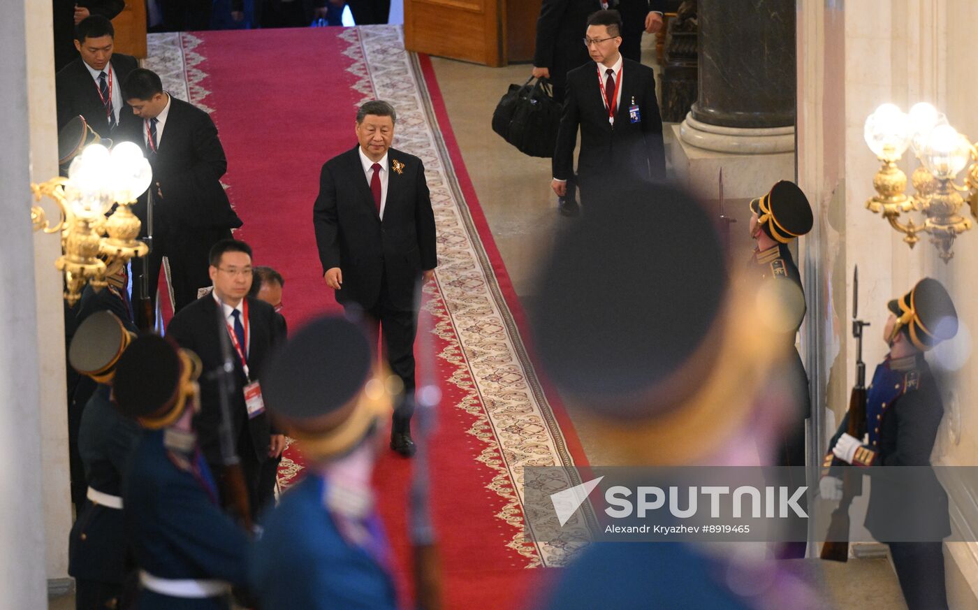 Heads of foreign delegations arrive in Kremlin for gala concert