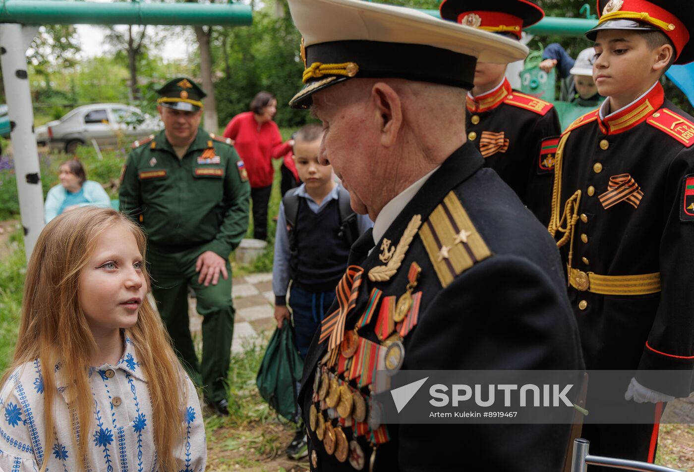 Moldova Transnistria WWII Veterans Congratulations