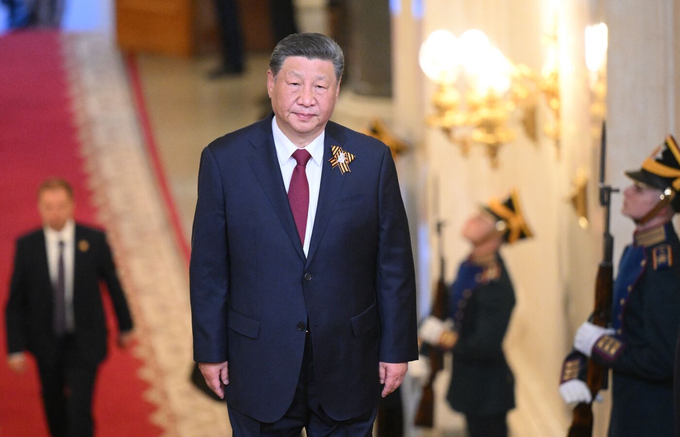 Heads of foreign delegations arrive in Kremlin for gala concert