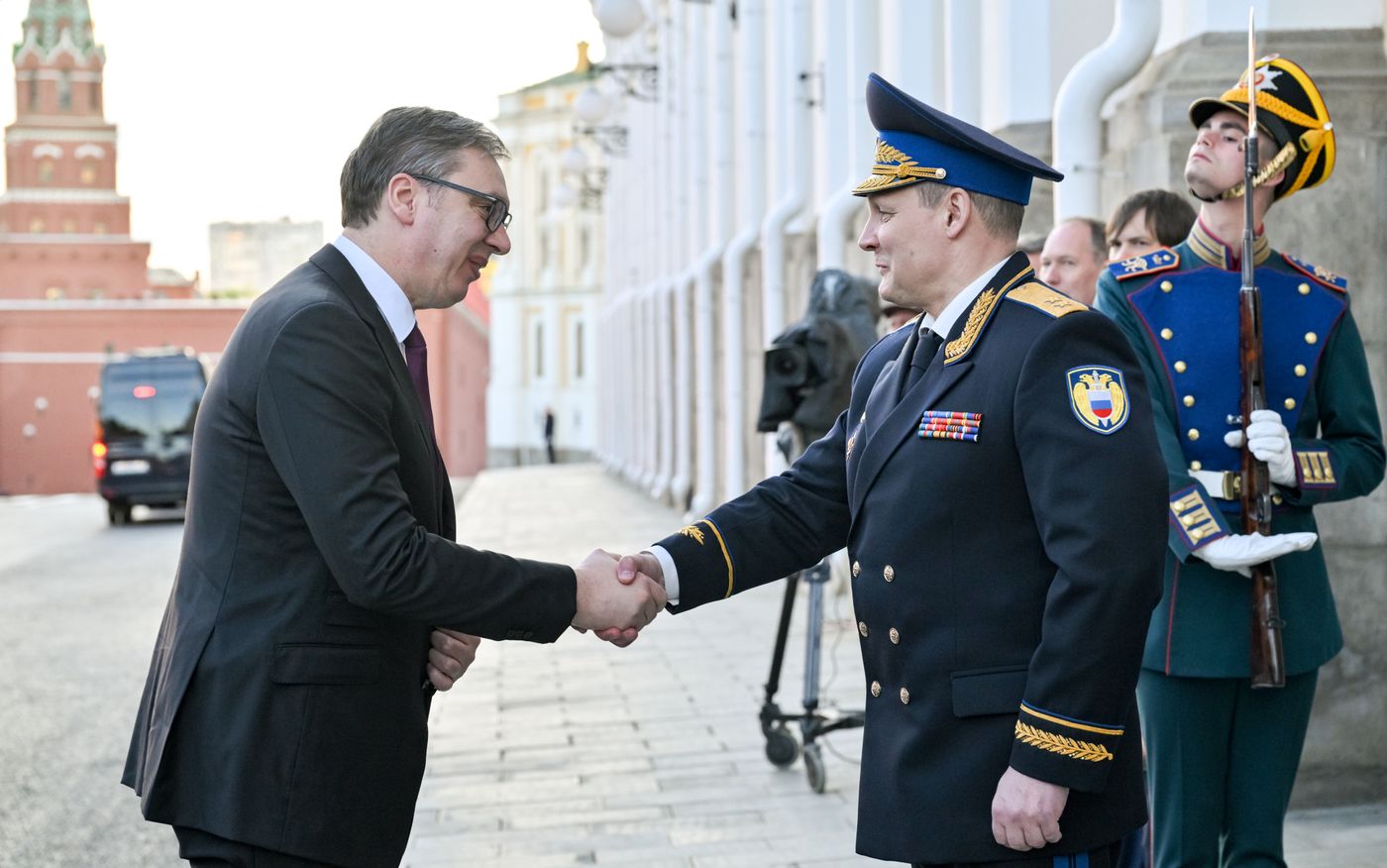 Heads of foreign delegations arrive in Kremlin for gala concert