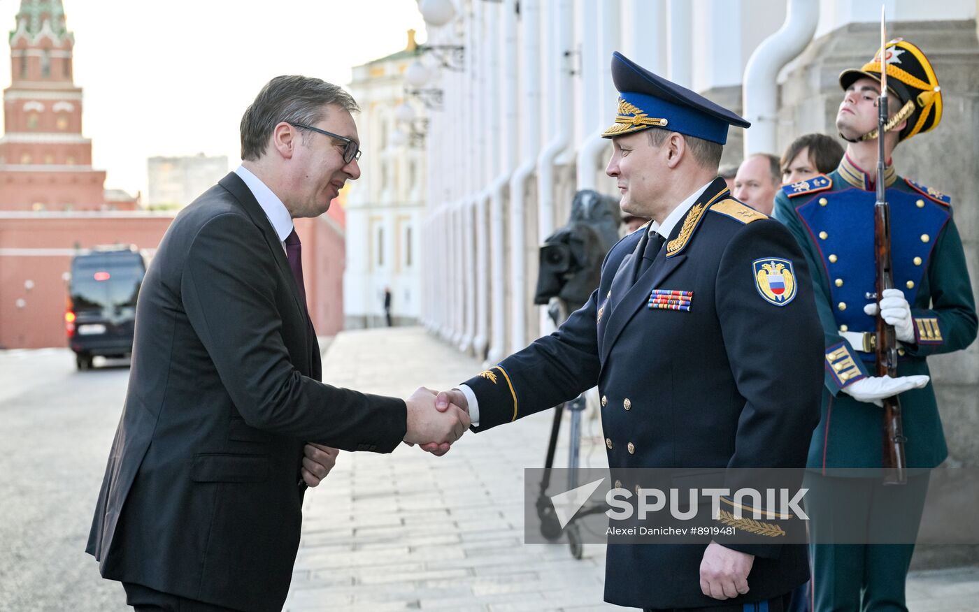 Heads of foreign delegations arrive in Kremlin for gala concert
