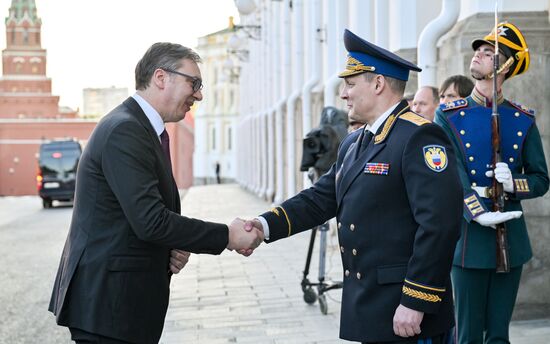 Heads of foreign delegations arrive in Kremlin for gala concert