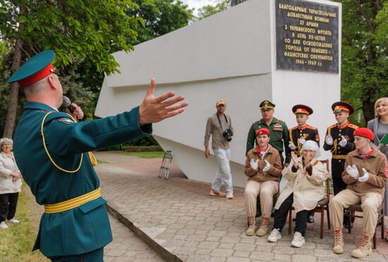 Moldova Transnistria WWII Veterans Congratulations
