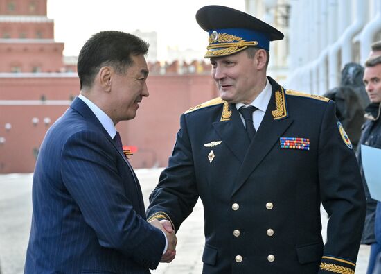 Heads of foreign delegations arrive in Kremlin for gala concert