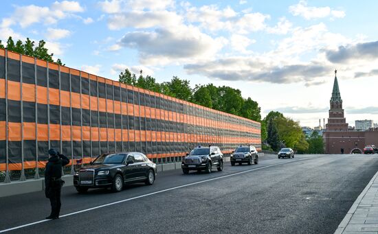 Heads of foreign delegations arrive in Kremlin for gala concert