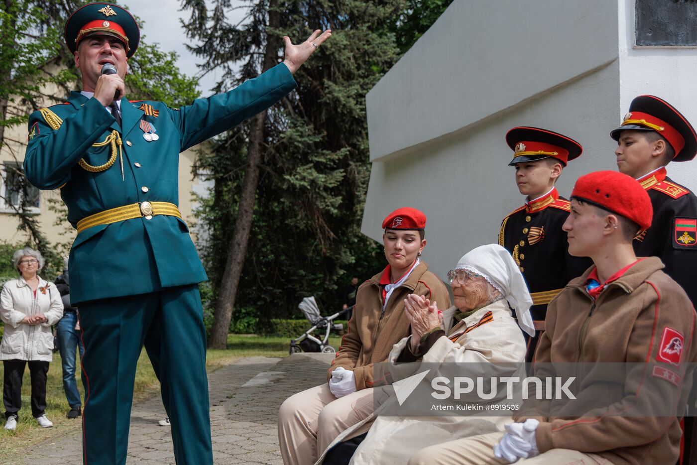 Moldova Transnistria WWII Veterans Congratulations