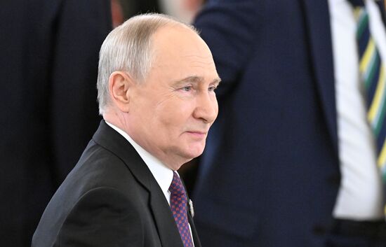 Dinner on behalf of President of Russia for heads of foreign delegations
