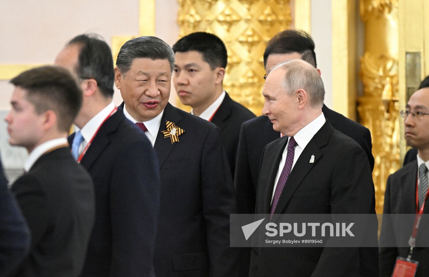 Dinner on behalf of President of Russia for heads of foreign delegations