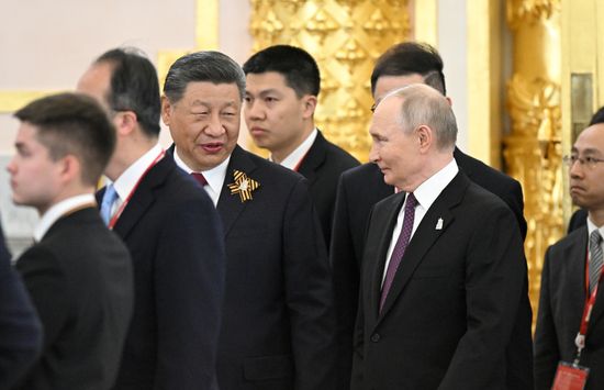 Dinner on behalf of President of Russia for heads of foreign delegations