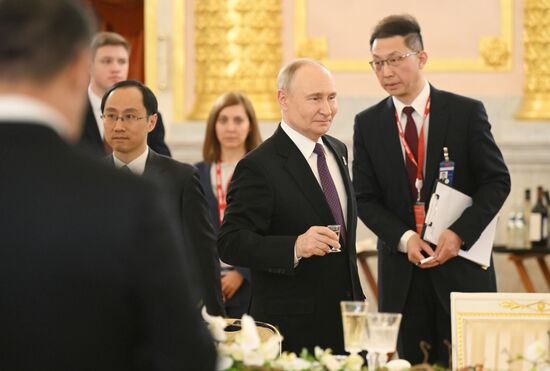 Dinner on behalf of President of Russia for heads of foreign delegations