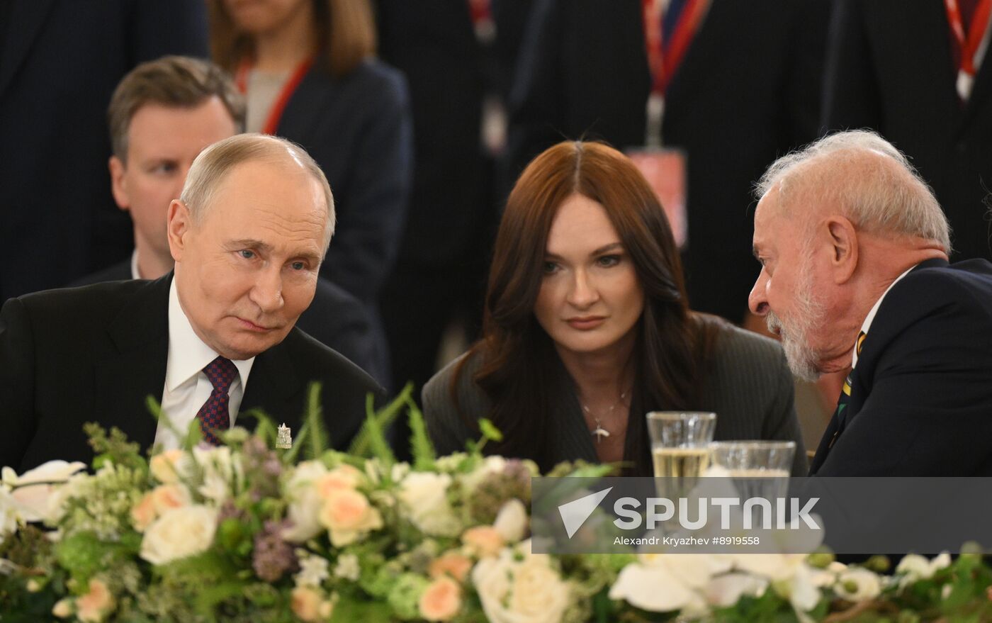 Dinner on behalf of President of Russia for heads of foreign delegations