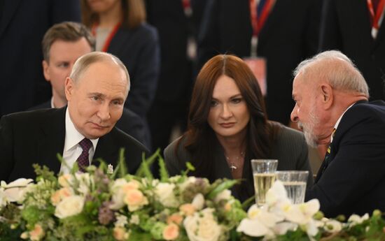 Dinner on behalf of President of Russia for heads of foreign delegations