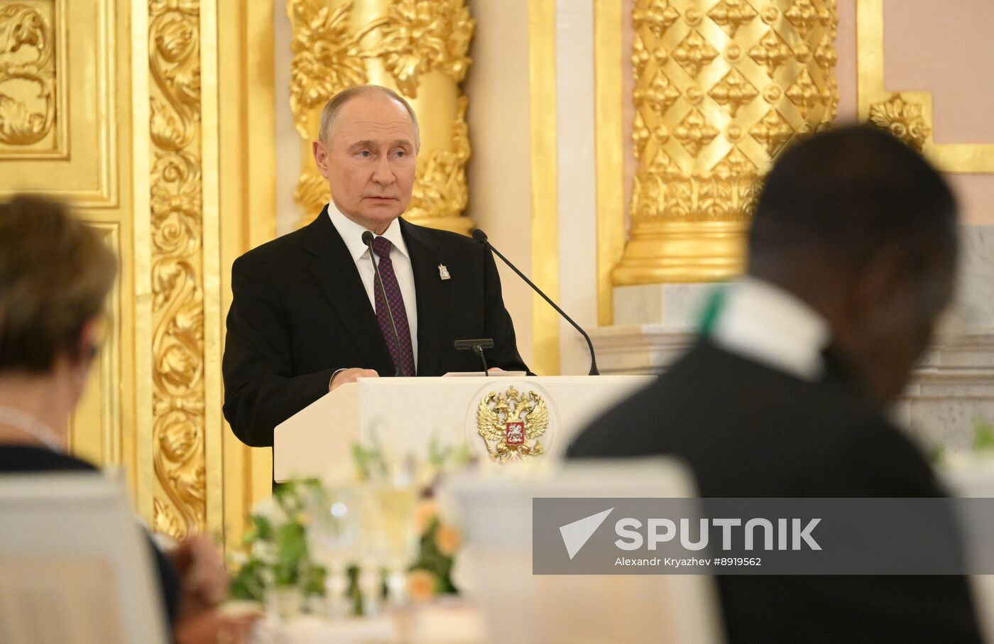 Dinner on behalf of President of Russia for heads of foreign delegations