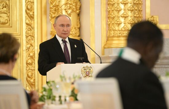 Dinner on behalf of President of Russia for heads of foreign delegations