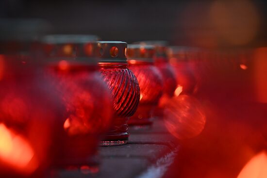 Russia WWII Victory Anniversary Candle Event