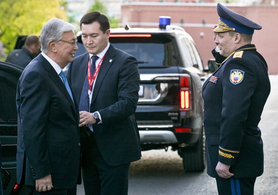 Heads of foreign delegations arrive in Kremlin for gala concert