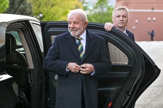 Heads of foreign delegations arrive in Kremlin for gala concert