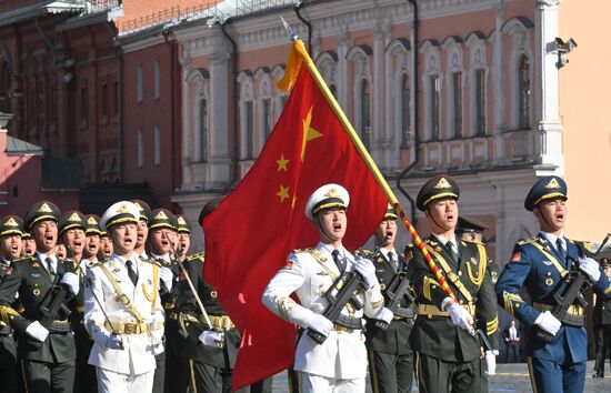 Military parade marking 80th anniversary of Victory in Great Patriotic War in Moscow