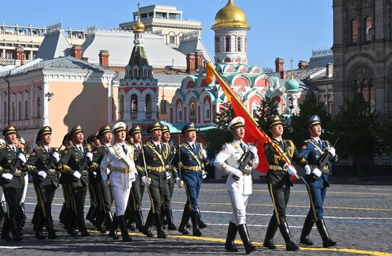 Military parade marking 80th anniversary of Victory in Great Patriotic War in Moscow