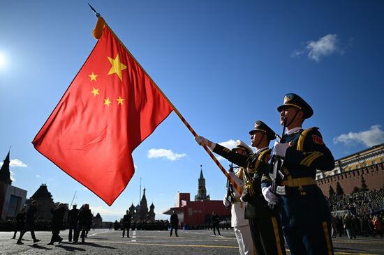 Military parade marking 80th anniversary of Victory in Great Patriotic War in Moscow
