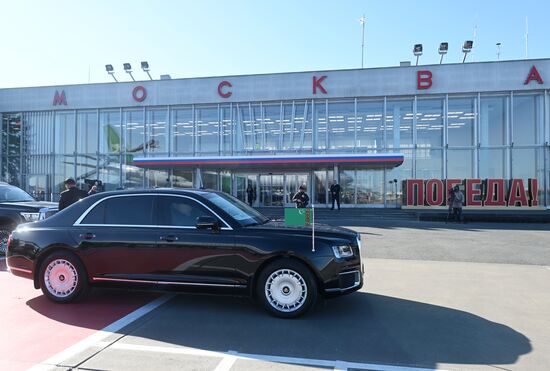 Arrival of President of Turkmenistan Serdar Berdimuhamedov in Moscow