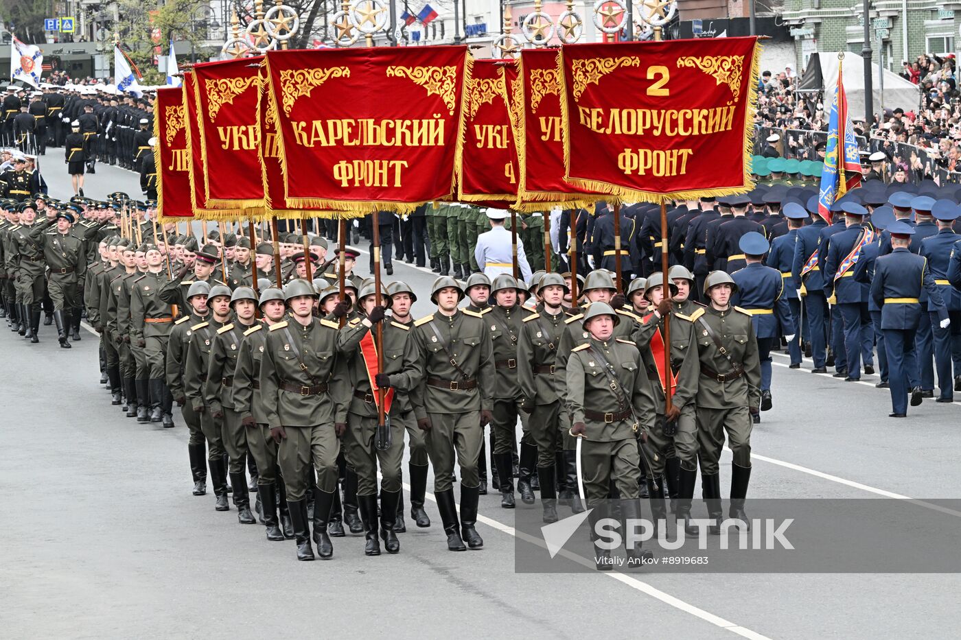 Russia Regions Victory Day Celebrations