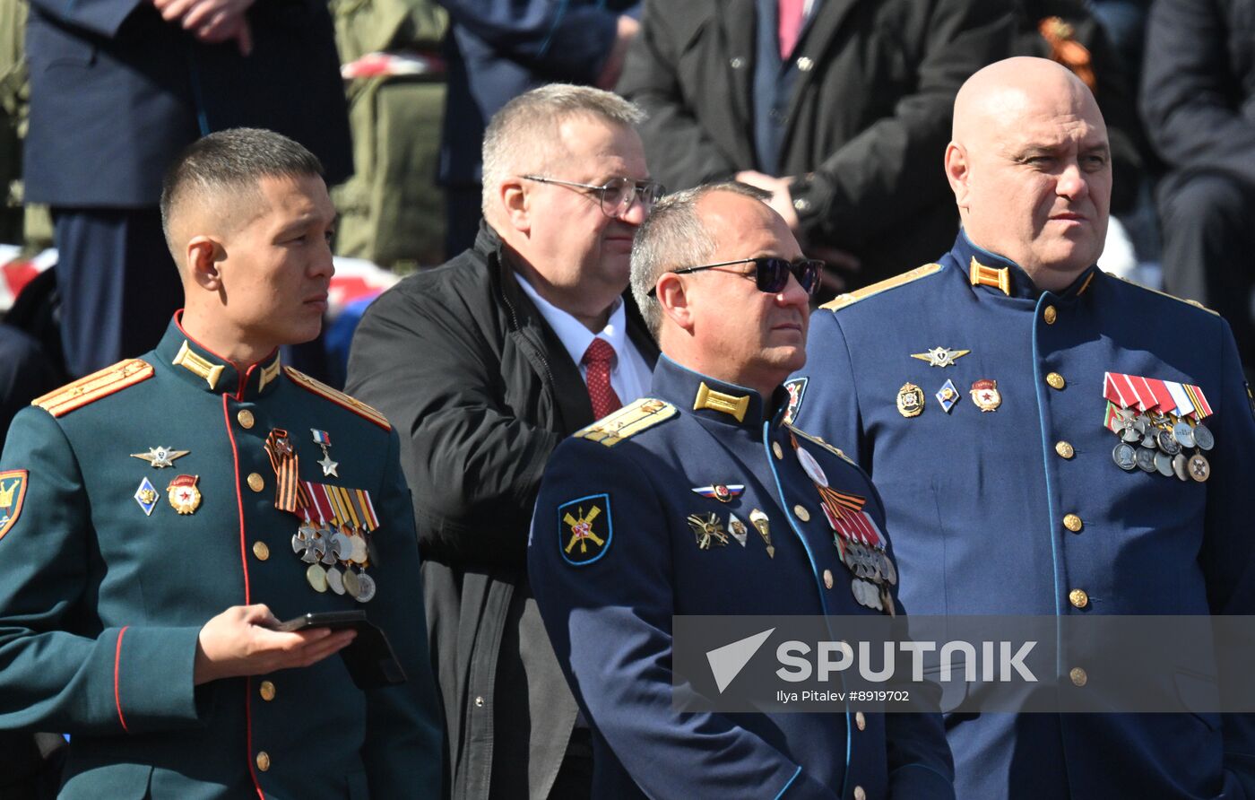Military parade marking 80th anniversary of Victory in Great Patriotic War in Moscow