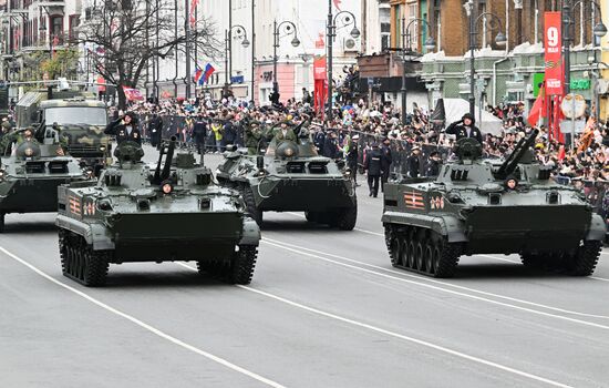 Russia Regions Victory Day Celebrations