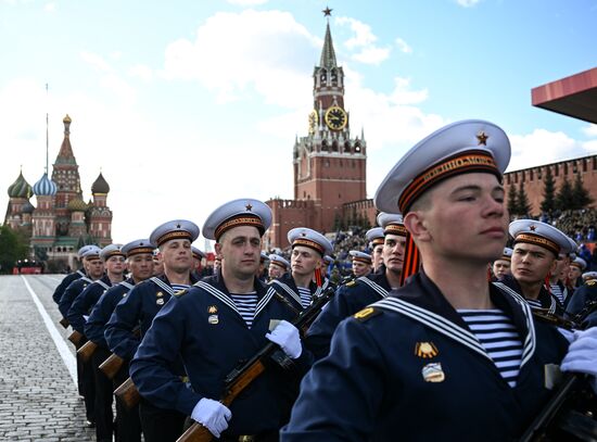 Military parade marking 80th anniversary of Victory in Great Patriotic War in Moscow