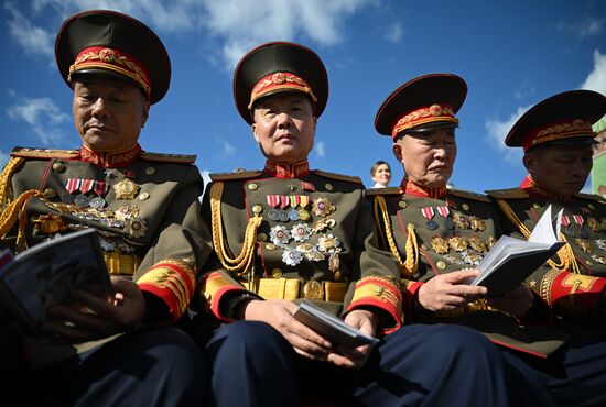 Military parade marking 80th anniversary of Victory in Great Patriotic War in Moscow